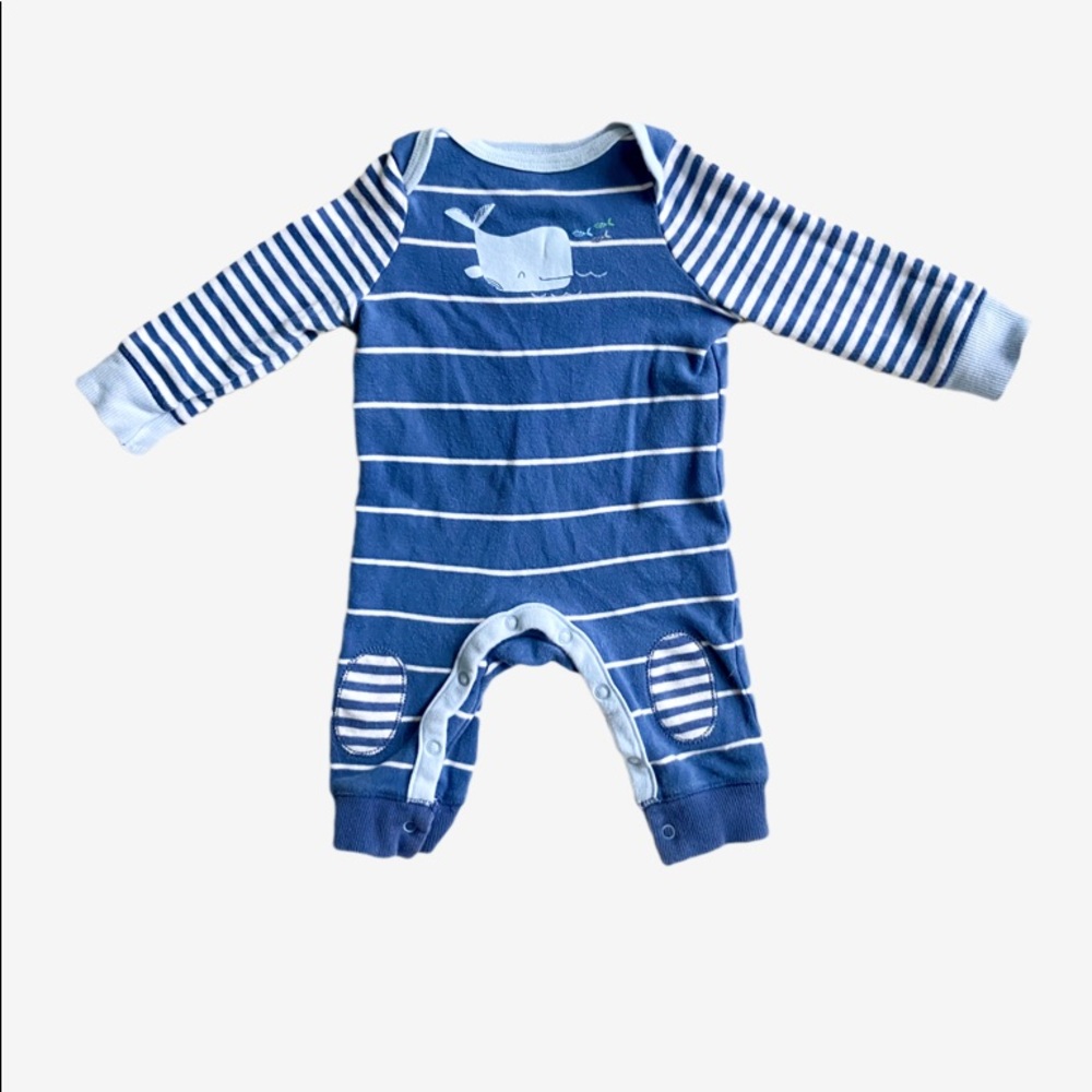 Baby Boy Whale Onesie